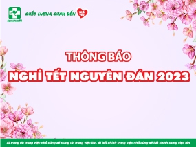 THÔNG BÁO NGHỈ TẾT NGUYÊN ĐÁN 2023